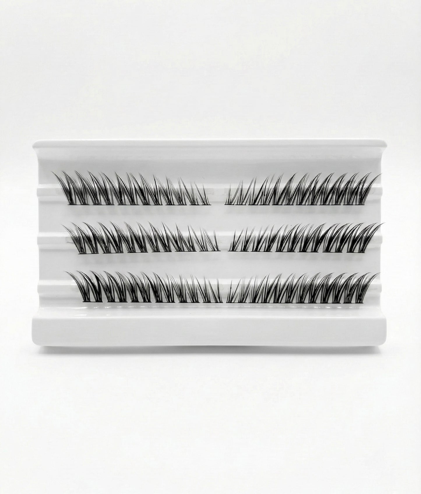 E05 Volume Fox Look Eyelash Segments, 3 rows