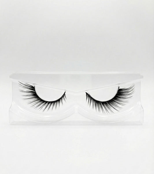 A08 Extravagantní Volume Cat-Eye, 1 pár