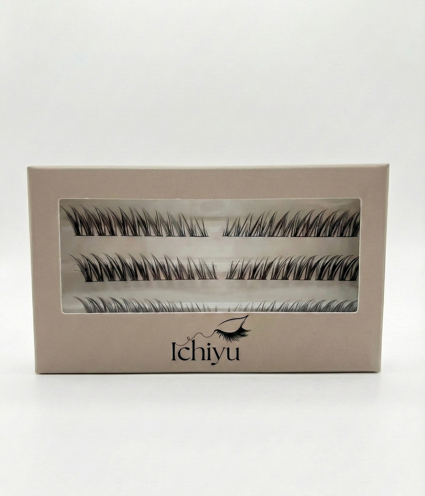 E05 Volume Fox Look Eyelash Segments, 3 rows