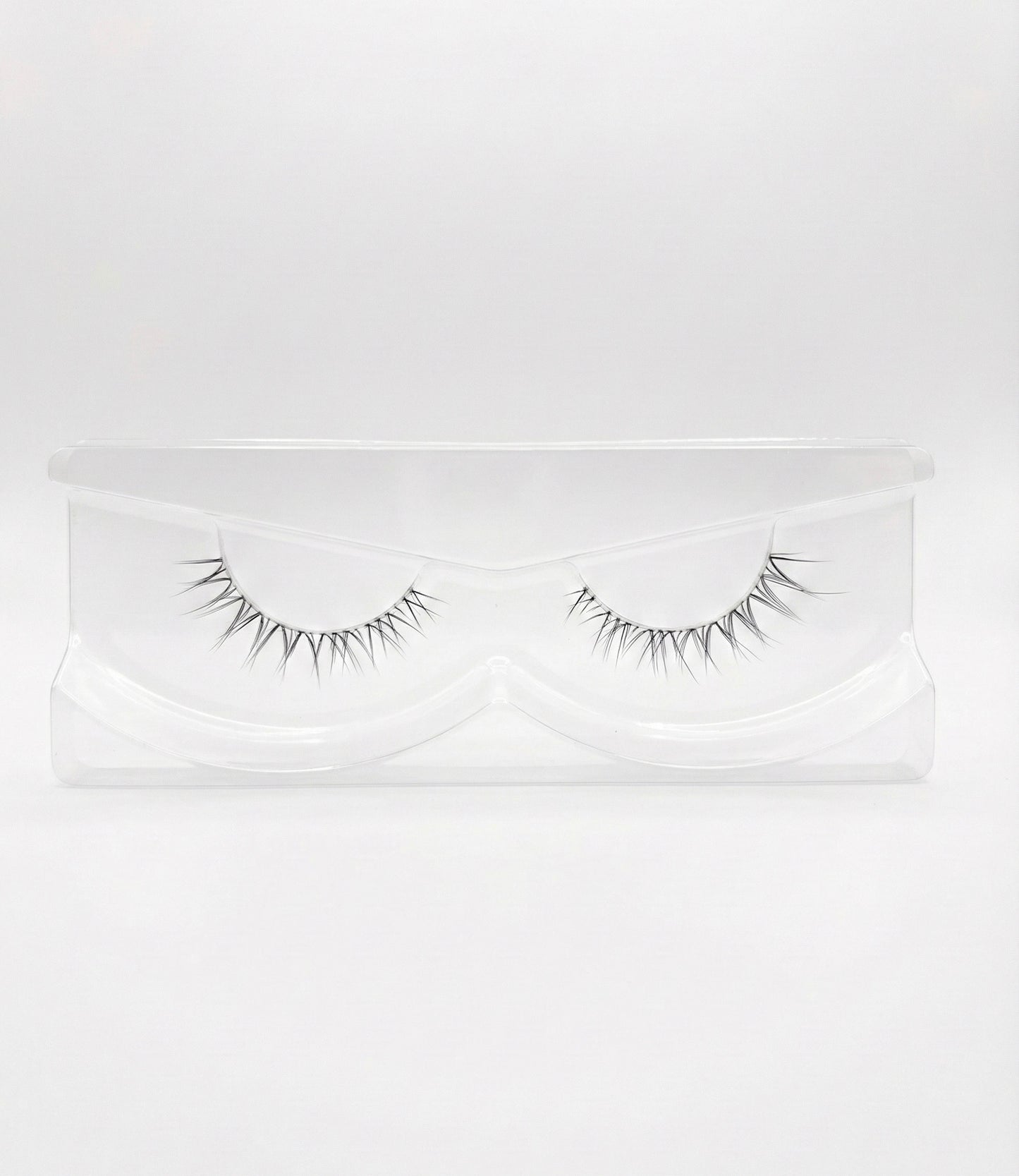 O4 Short spike eyelashes with more pronounced spacing, 1 pair