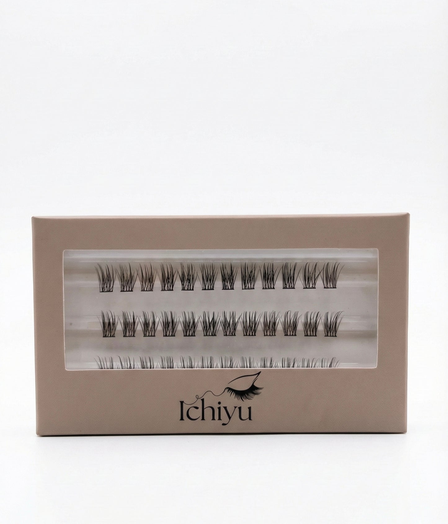 E01 Light Volume Eyelash Segments with Wispy, 3 rows