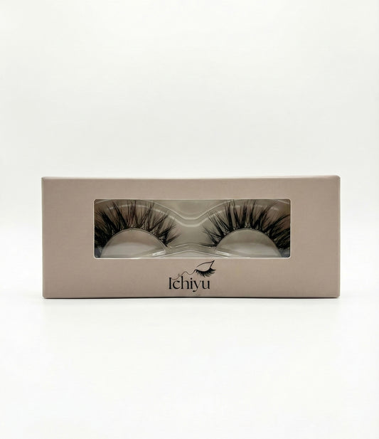 B03 Faux Mink Volume křížené Wispy, 1 pár