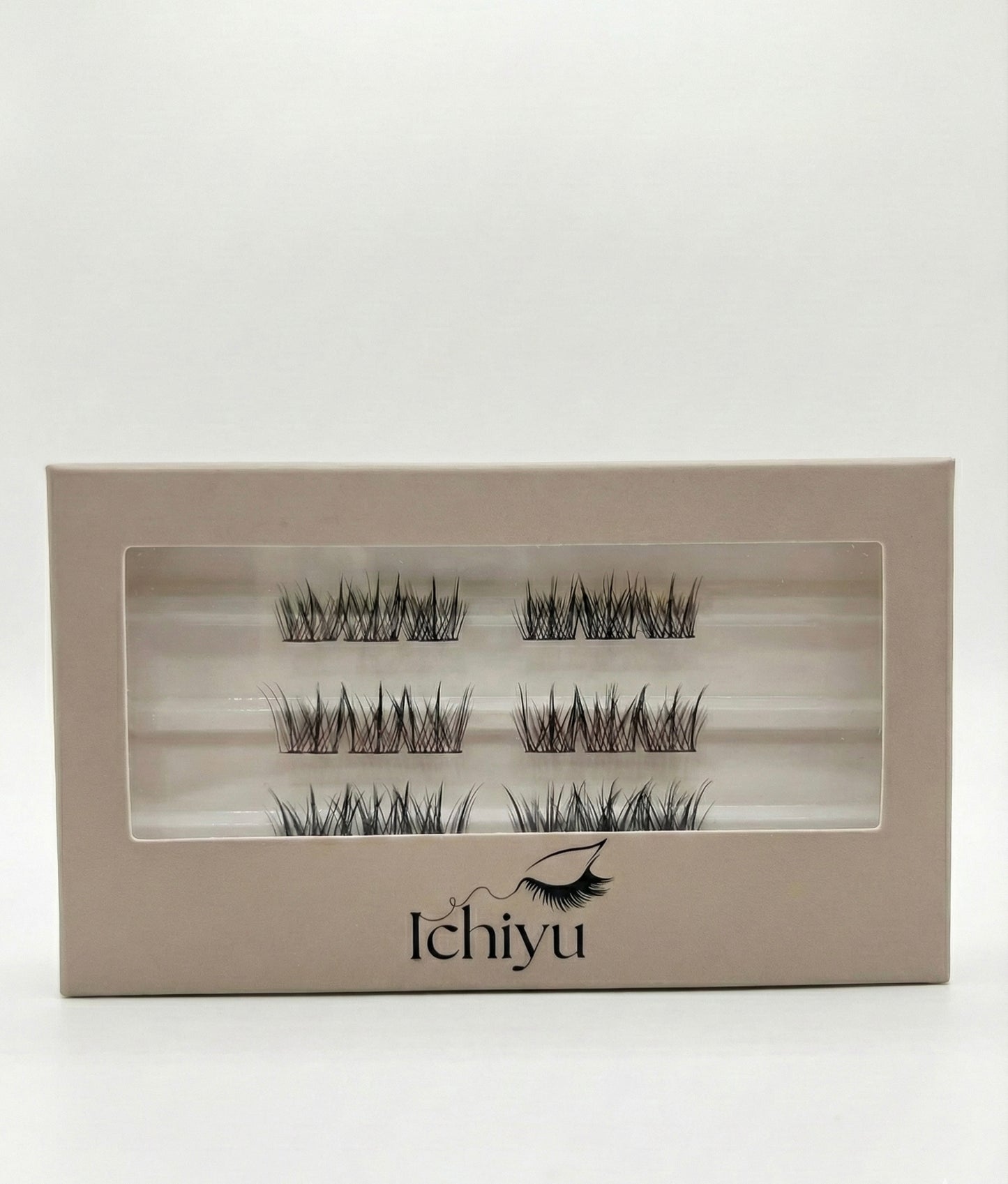 E04 Light Volume Eyelash Segments with Wispy, 3 rows