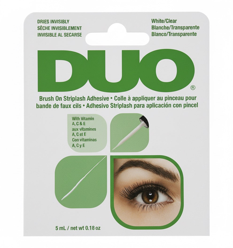 DUO Eyelash Glue with Brush, 5 ml